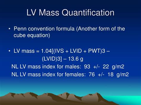 lv mass formula|lv mass calculator ase.